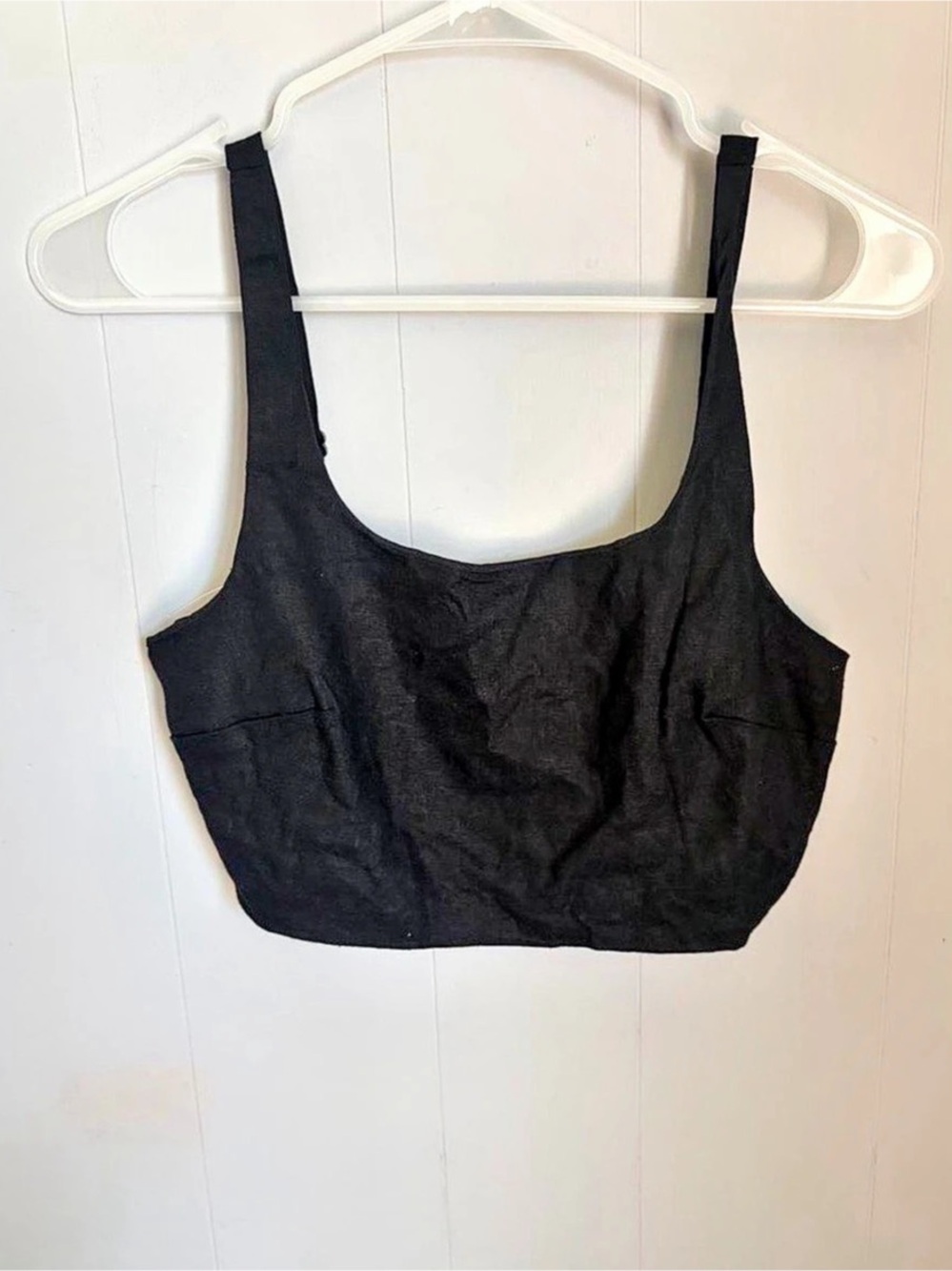 House of Harlow 1960 Black Crop Top Size Small NWT